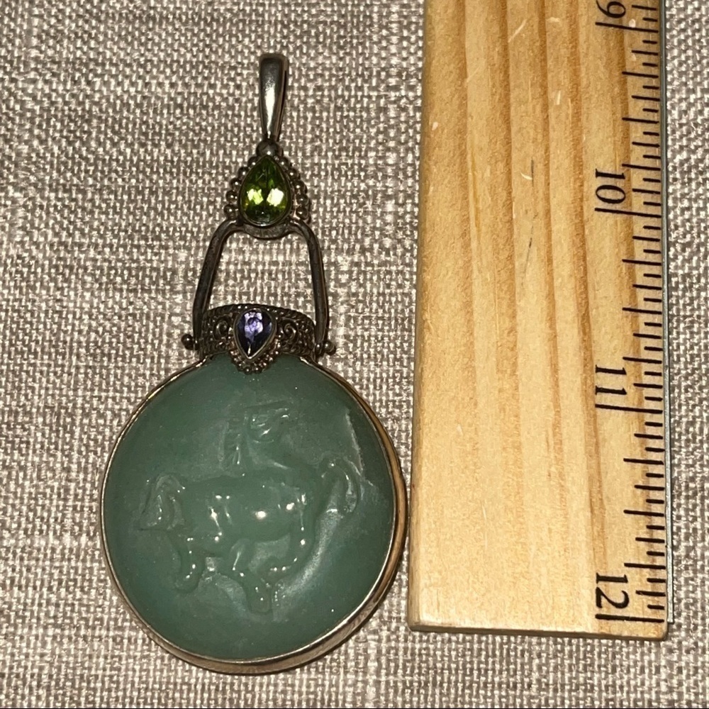 Solid Stone Necklace - image 7